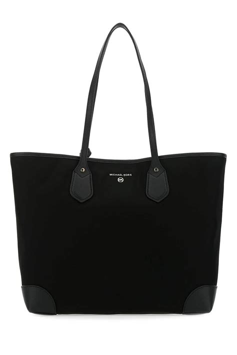 michael kors large nylon bagd|Michael Kors black nylon tote.